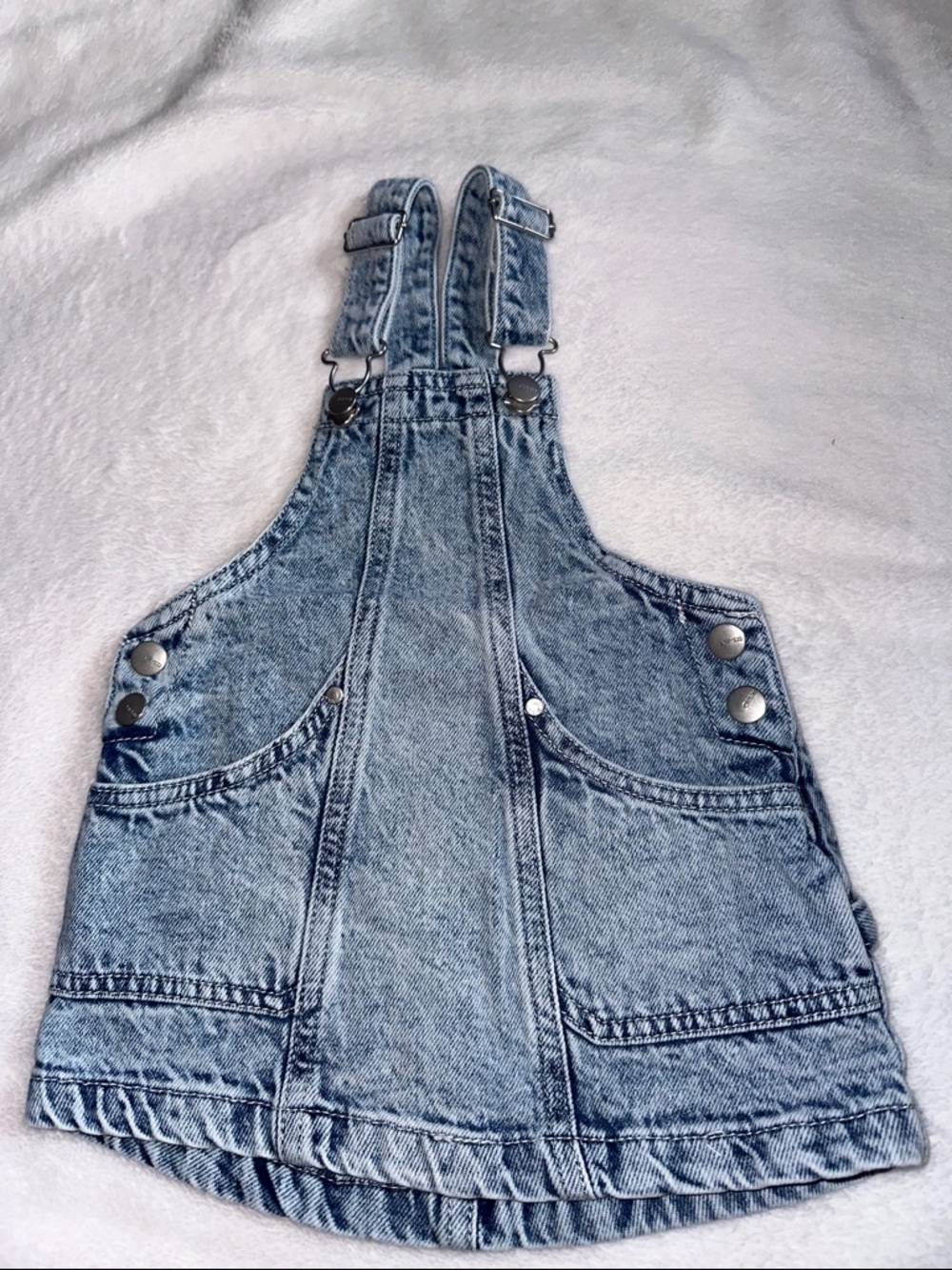 Joe's Jeans Light Wash Denim Overalls - Light Blue